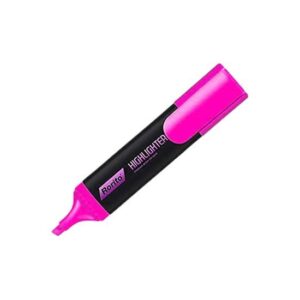 Rorito Highlighter Pen Pink Colour - Pack Of 5 Pcs - Image 1