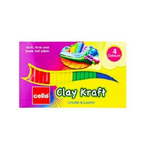 Cello Clay Kraft 4 Colour Strips - Image 1