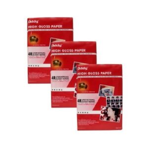 Oddy 4 * 6 Coated Glossy Paper Sheets 270 GSM - Image 1