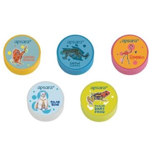 Apsara Wildlife Eraser - Pack Of 20 Pcs - Image 1