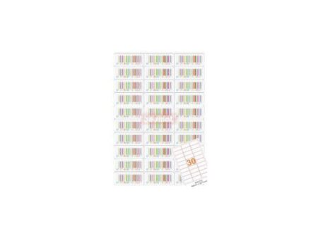 desmat address labels a4 size 30 labels per sheet a4st30-svzf2x5d83t84809