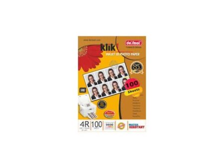 desmat 4r size photo glossy paper 180 gsm 100 sheets-svqkh6t342p645069