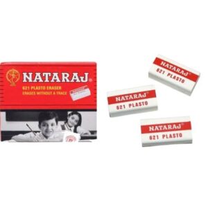 Nataraj 621 Plasto Eraser - Pack Of 20 Pcs - Image 1