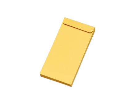 yellow laminated envelope 11x5 size-svi396vqsjq42vls52