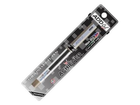 add gel achiever pen black colour - pack of 10 pcs-sv846ipok1d86l7m4
