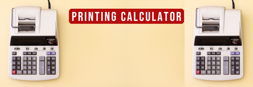 Printing Calculator