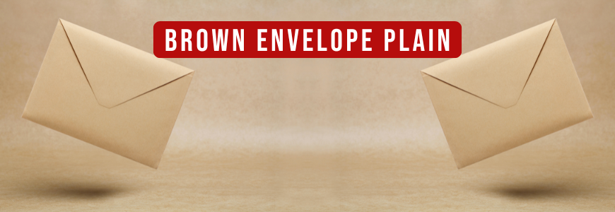 Brown Envelope Plain